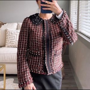 TEXTURED WEAVE JACKET